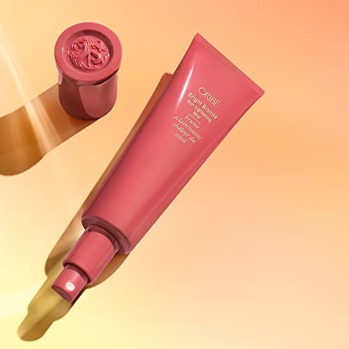 Oribe Bright Blonde Sun Lightening Hair Mist - UV Protectant Spray for Gradual Brightening & Shine - Enhances Color-Treated & Highlighted Blonde Hair - 3 oz Avelisse