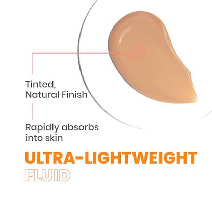 Avène Mineral Sunscreen Multi-Defense Fluid Tinted SPF 50+ - Clean, Reef-Friendly Sunscreen for Sensitive Skin, 1.3 Fl Oz Avelisse