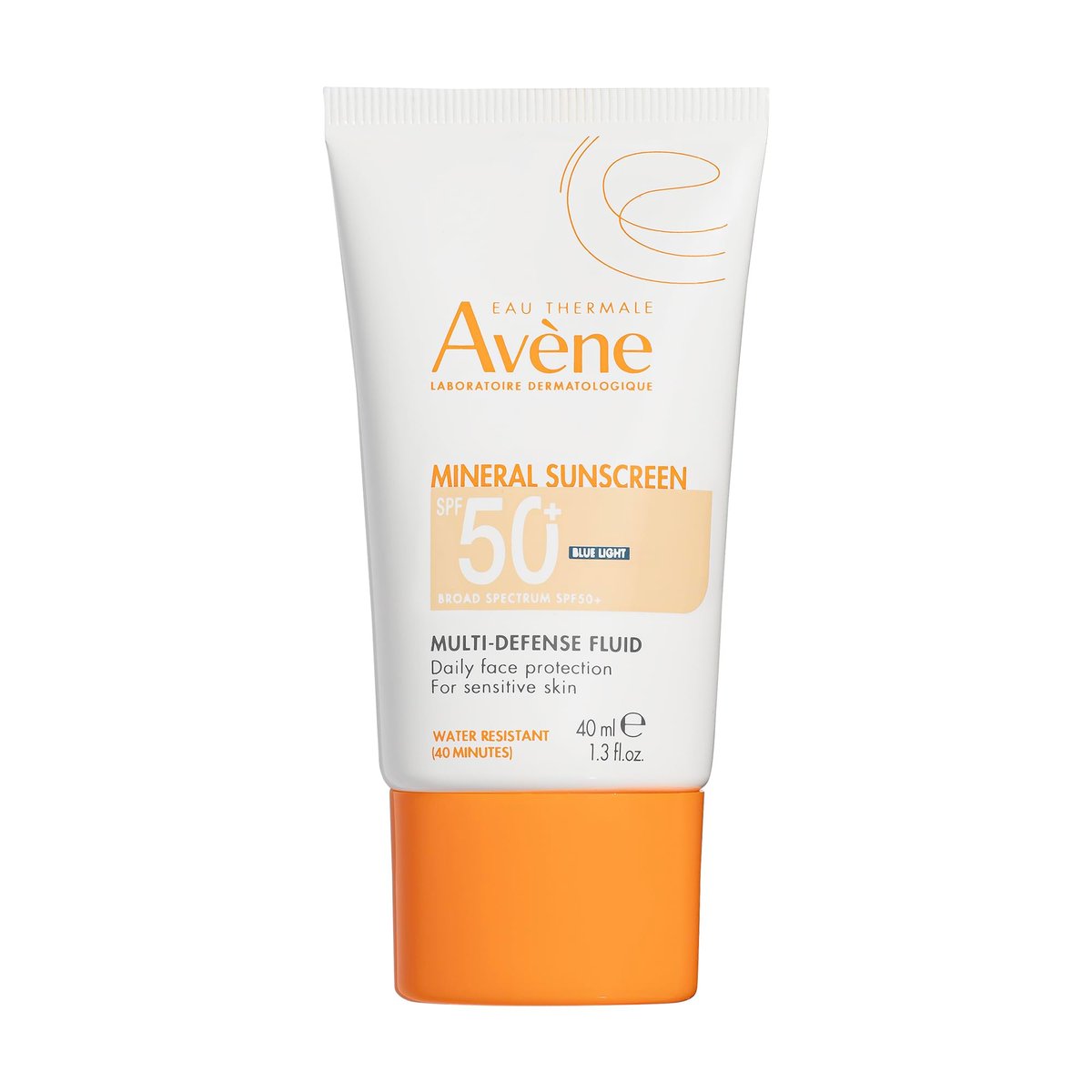 Avène Mineral Sunscreen Multi-Defense Fluid Tinted SPF 50+ - Clean, Reef-Friendly Sunscreen for Sensitive Skin, 1.3 Fl Oz Avelisse