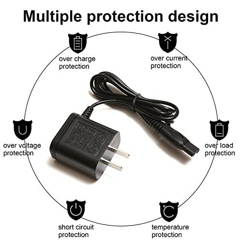 LinMei HQ8505 Replacement Power Cord for Philips Series 3000, 5000, 6000, 7000, 9000 Shavers and Trimmers - görsel 14