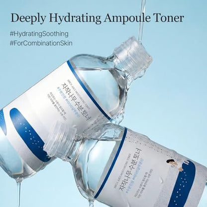 ROUND LAB Birch Juice Moisturizing Toner 300ml - Vita Hyaluronic Acid, Alcohol-Free, Fragrance-Free Hydrating Toner Avelisse
