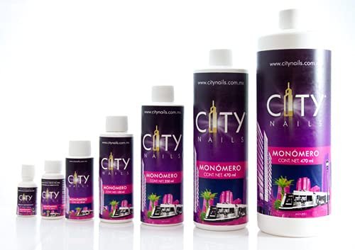 CITY NAILS Nail Liquid Monomer SET - EMA Professional Grade for Acrylic Powder System, 8 fl oz - görsel 3