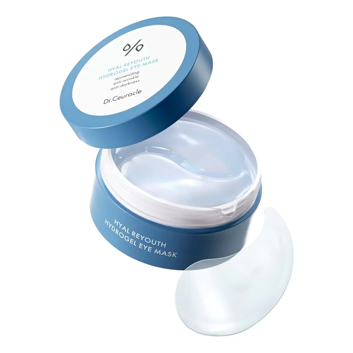 Dr. Ceuracle Hyal Reyouth Hydrogel Eye Mask Patch - Korean Under Eye Patches for Revitalizing, Wrinkle Care, Glowing, Firming Effect (60 Patches) Avelisse