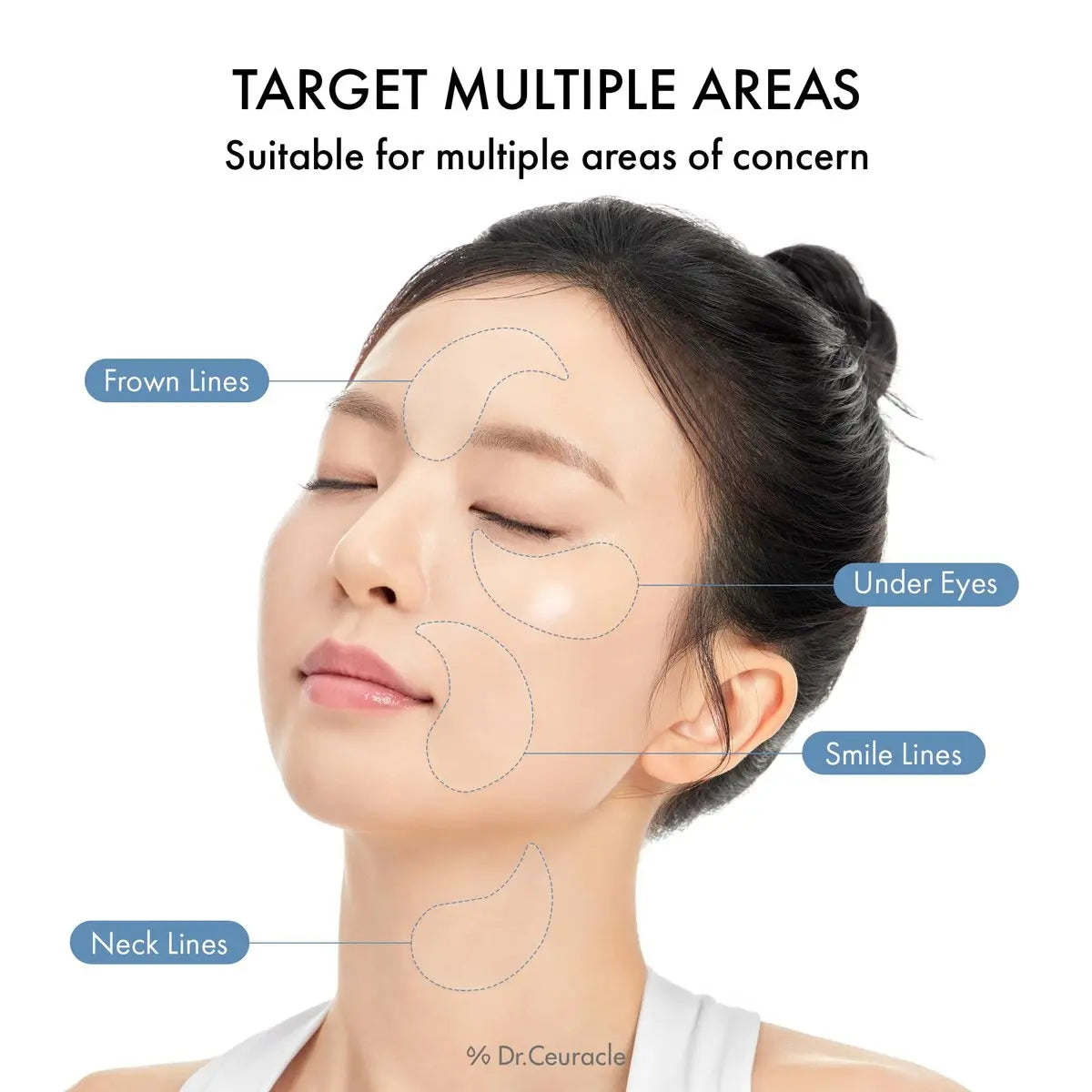 Dr. Ceuracle Hyal Reyouth Hydrogel Eye Mask Patch - Korean Under Eye Patches for Revitalizing, Wrinkle Care, Glowing, Firming Effect (60 Patches) Avelisse