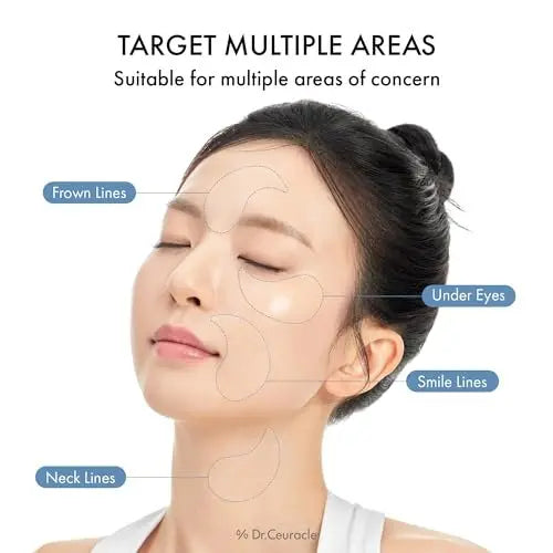 Dr. Ceuracle Hyal Reyouth Hydrogel Eye Mask Patch - Korean Under Eye Patches for Revitalizing, Wrinkle Care, Glowing, Firming Effect (60 Patches) Avelisse