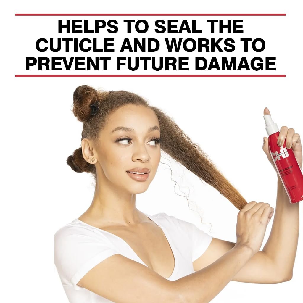CHI 44 Iron Guard Thermal Protection Spray - Nourishing Heat Protectant for Hair, 8 oz (Pack of 2) - görsel 5