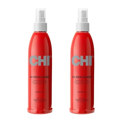 CHI 44 Iron Guard Thermal Protection Spray - Nourishing Heat Protectant for Hair, 8 oz (Pack of 2) - görsel 2