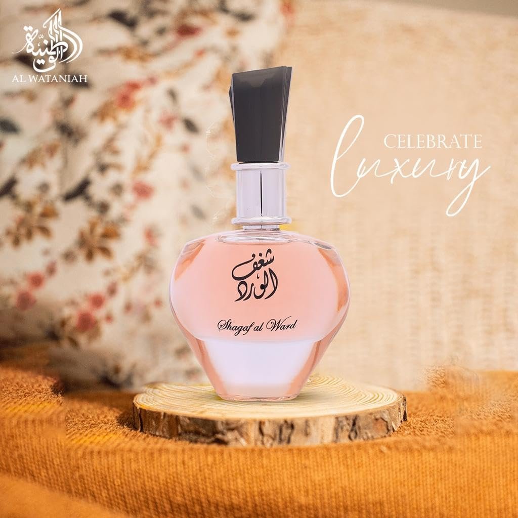 Al Wataniah Shagaf Al Ward Eau de Parfum for Women - 3.4 Fl Oz - görsel 5