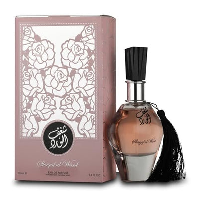 Al Wataniah Shagaf Al Ward Eau de Parfum for Women - 3.4 Fl Oz