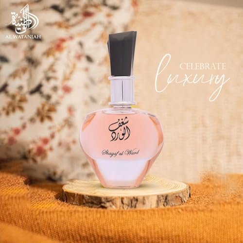 Al Wataniah Shagaf Al Ward Eau de Parfum for Women - 3.4 Fl Oz - görsel 6