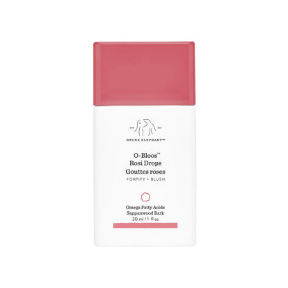 Drunk Elephant O-Bloos Rosi Drops - Peachy-Pink Color Serum Drops - 30 ml/1 fl oz - Clean Clinical Skincare, Cruelty-Free, Dermatologist-Tested, Free of Essential Oils, Silicones, and Fragrance Avelisse