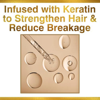 CHI Keratin Leave-in Conditioner, 12 oz (Pack of 2) - Smooth & Strengthen Hair Avelisse