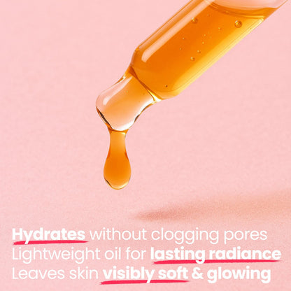 SeoulCeuticals Rice Bran Oil for Skin – Korean Skin Care Facial Glow Oil with Squalane & Vitamin E – Cruelty Free K Beauty Skincare 1oz Avelisse