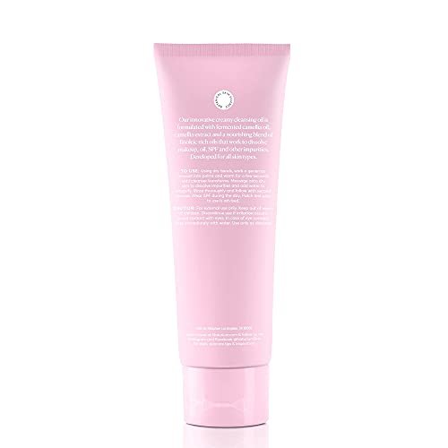 Naturium Camellia Creamy Cleansing Oil - Fermented Camellia Oil & Linoleic-Rich Oils, 3.5 oz Avelisse