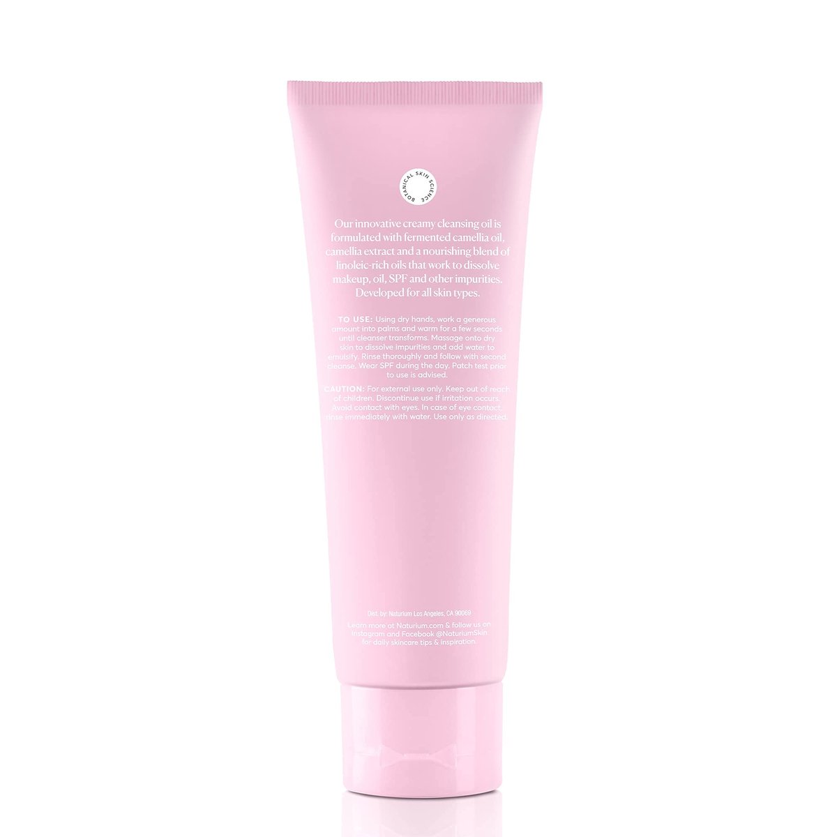 Naturium Camellia Creamy Cleansing Oil - Fermented Camellia Oil & Linoleic-Rich Oils, 3.5 oz Avelisse