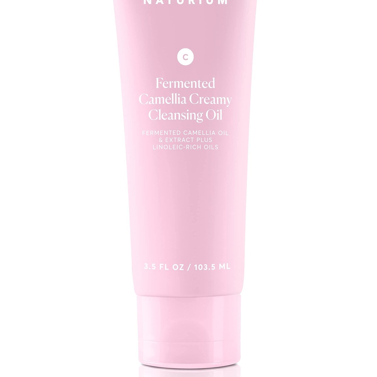 Naturium Camellia Creamy Cleansing Oil - Fermented Camellia Oil & Linoleic-Rich Oils, 3.5 oz Avelisse