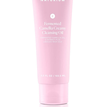 Naturium Camellia Creamy Cleansing Oil - Fermented Camellia Oil & Linoleic-Rich Oils, 3.5 oz Avelisse