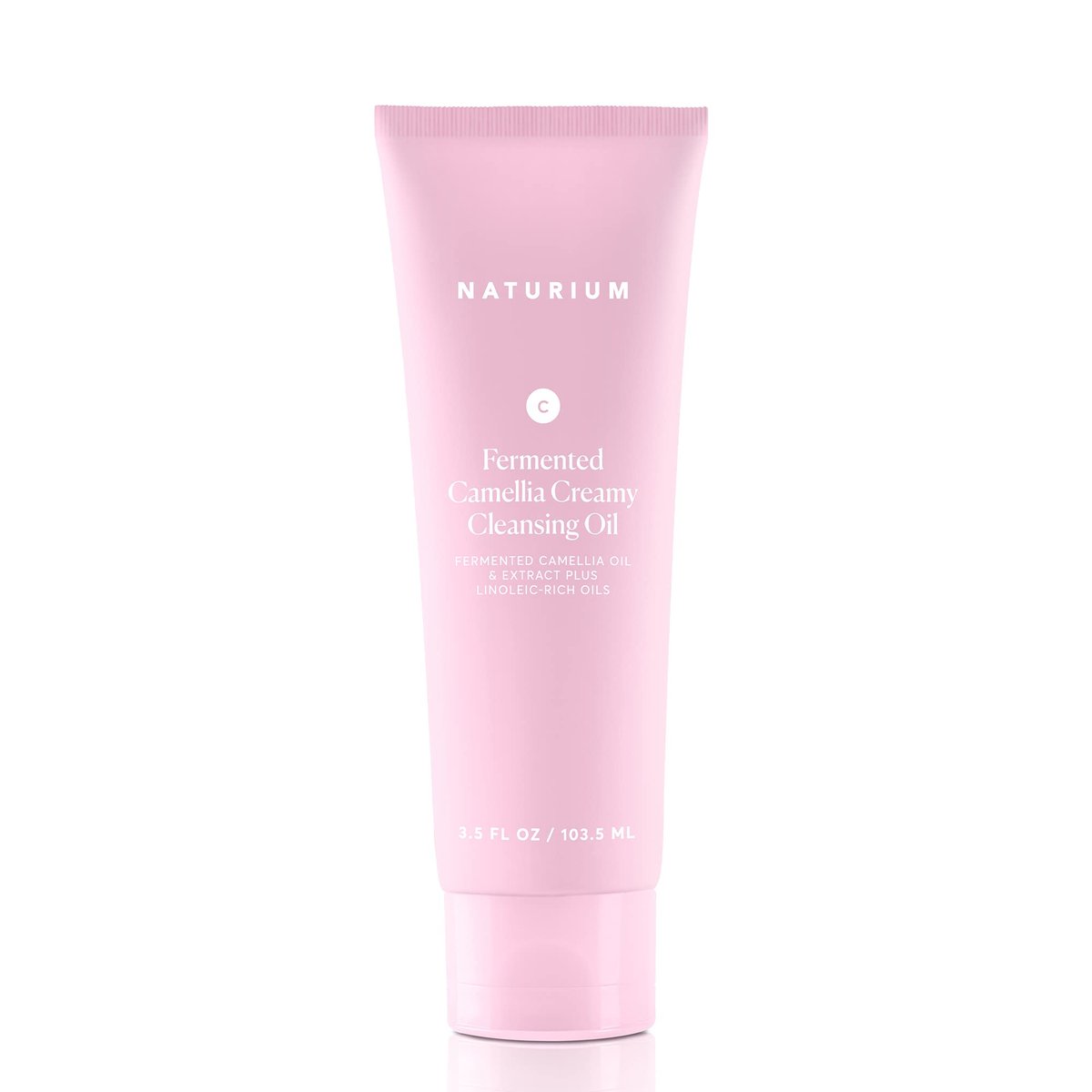 Naturium Camellia Creamy Cleansing Oil - Fermented Camellia Oil & Linoleic-Rich Oils, 3.5 oz Avelisse