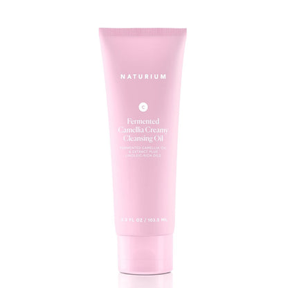 Naturium Camellia Creamy Cleansing Oil - Fermented Camellia Oil & Linoleic-Rich Oils, 3.5 oz Avelisse