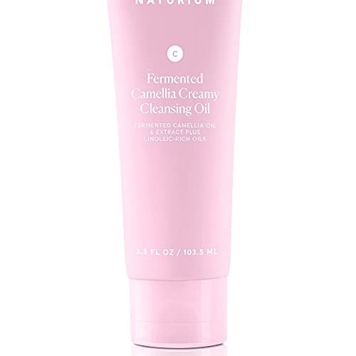 Naturium Camellia Creamy Cleansing Oil - Fermented Camellia Oil & Linoleic-Rich Oils, 3.5 oz Avelisse