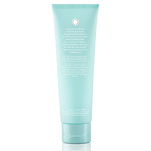 Naturium Fermented Rice Enzyme Cleanser - Gentle Exfoliating Face Wash with Fruit Enzymes & Biodegradable Micro-Powders, 4 oz Avelisse