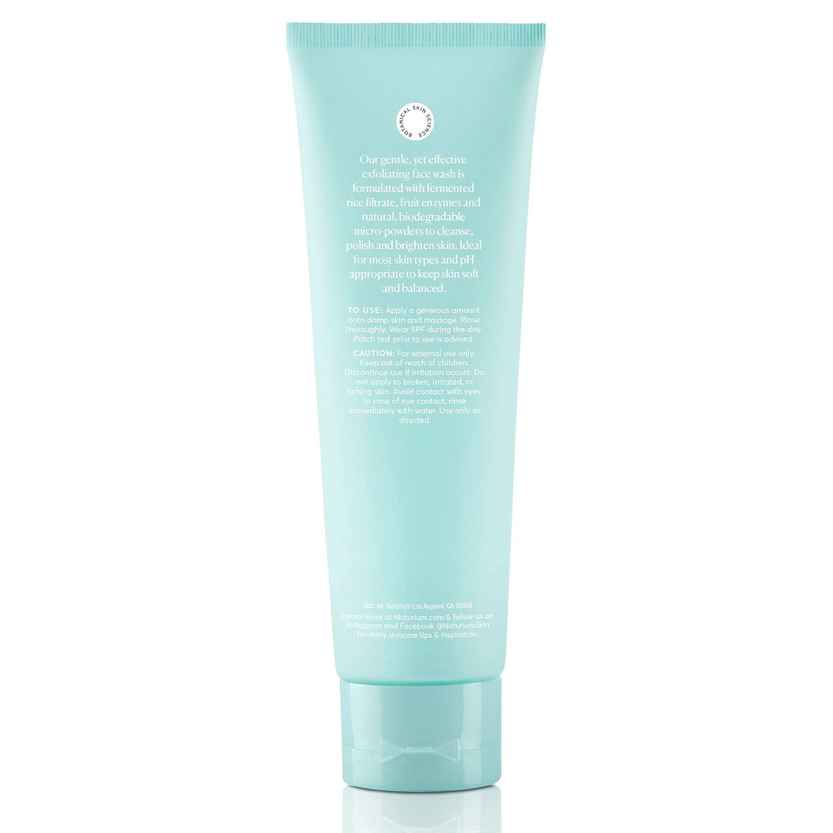 Naturium Fermented Rice Enzyme Cleanser - Gentle Exfoliating Face Wash with Fruit Enzymes & Biodegradable Micro-Powders, 4 oz Avelisse