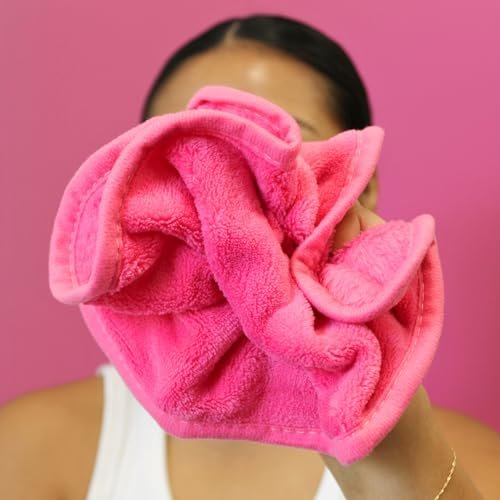 ERASE YOUR FACE Makeup Remover Cloths - Reusable Microfiber Face Towels, 8 Count, Dual-Sided Design, Water Activated, Great Gift Avelisse
