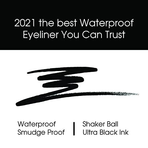 Kokie Precise Longwear Liquid Eyeliner - Waterproof & Smudge Proof - Black - görsel 5