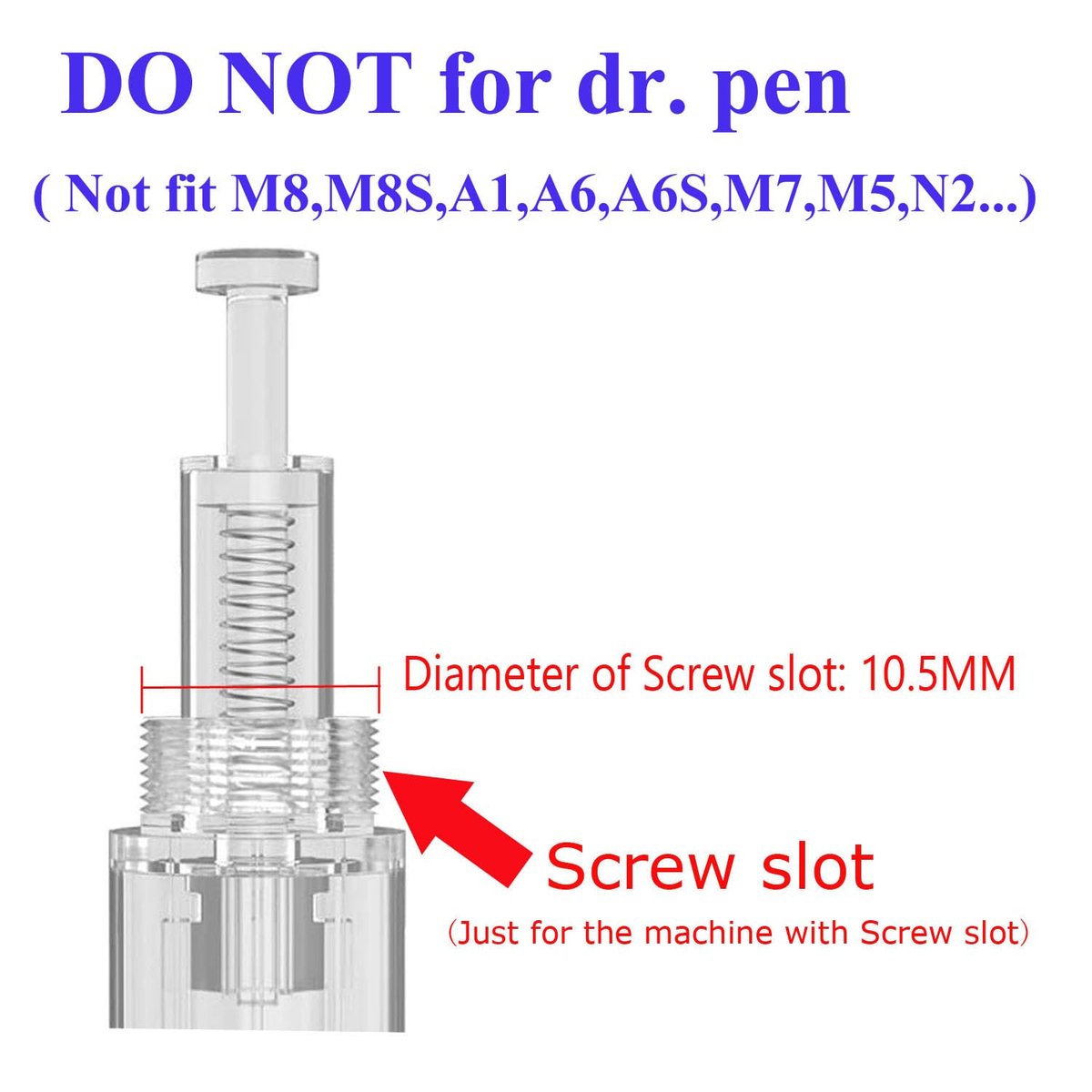 PIPM Microneedling Cartridges for Derma Pen (10 PCS, 36 Pin, 0.25mm) – At-Home Microneedling Kit Avelisse