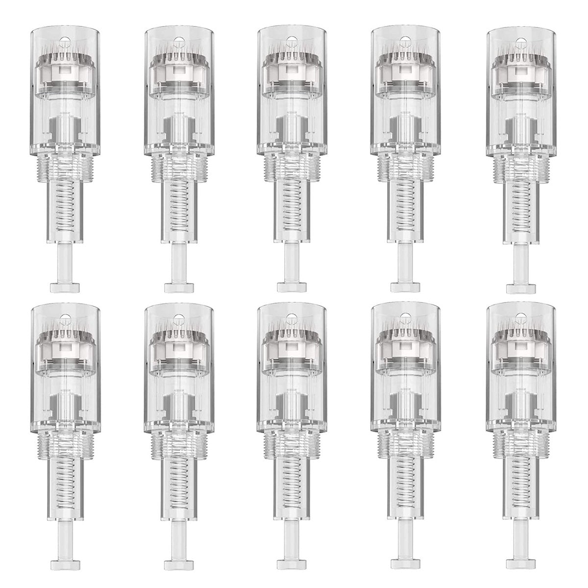 PIPM Microneedling Cartridges for Derma Pen (10 PCS, 36 Pin, 0.25mm) – At-Home Microneedling Kit Avelisse