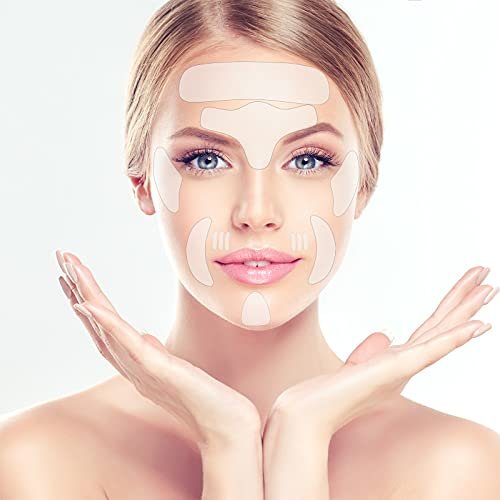 Maitys 16-Piece Silicone Face Patches - Reusable Anti-Wrinkle Gel Pads for Forehead, Smile Lines, Eyes, Neck, and More - görsel 8