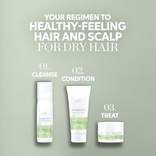 Wella Professionals Elements Renewing Moisturizing Mask with Aloe Vera | Gentle for All Hair Types | Sulfate & Silicone Free | 5.07 Fl Oz - görsel 18