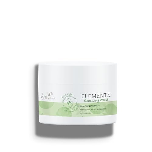 Wella Professionals Elements Renewing Moisturizing Mask with Aloe Vera | Gentle for All Hair Types | Sulfate & Silicone Free | 5.07 Fl Oz - görsel 2
