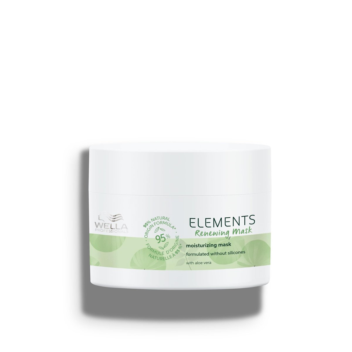 Wella Professionals Elements Renewing Moisturizing Mask with Aloe Vera | Gentle for All Hair Types | Sulfate & Silicone Free | 5.07 Fl Oz - görsel 1