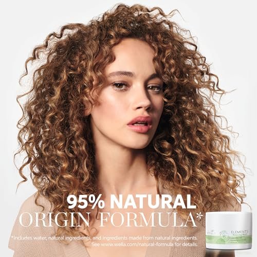 Wella Professionals Elements Renewing Moisturizing Mask with Aloe Vera | Gentle for All Hair Types | Sulfate & Silicone Free | 5.07 Fl Oz - görsel 6