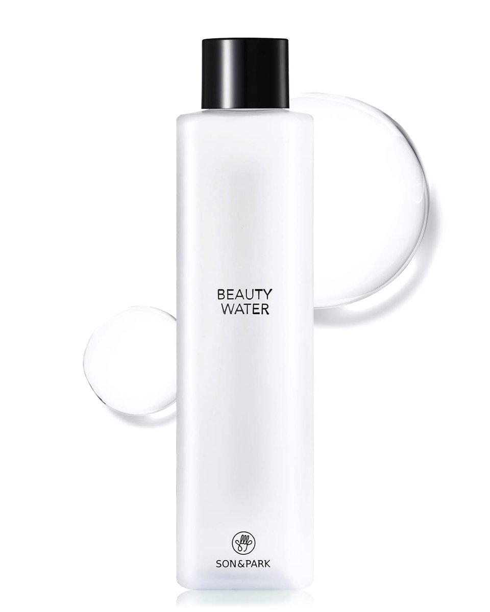 Son&Park Beauty Water 340ml (11.49 fl.oz) – Daily Cleansing Water & Exfoliating Toner with Rose Water, Witch Hazel & Lavender Oil – Hydrating Skin Booster, Oil Control Avelisse