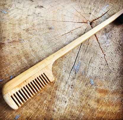 2-in-1 Sapling Mustache Brush & Comb (2-Pack) – Boar Bristle & Bamboo by Green Beard Grmng Avelisse