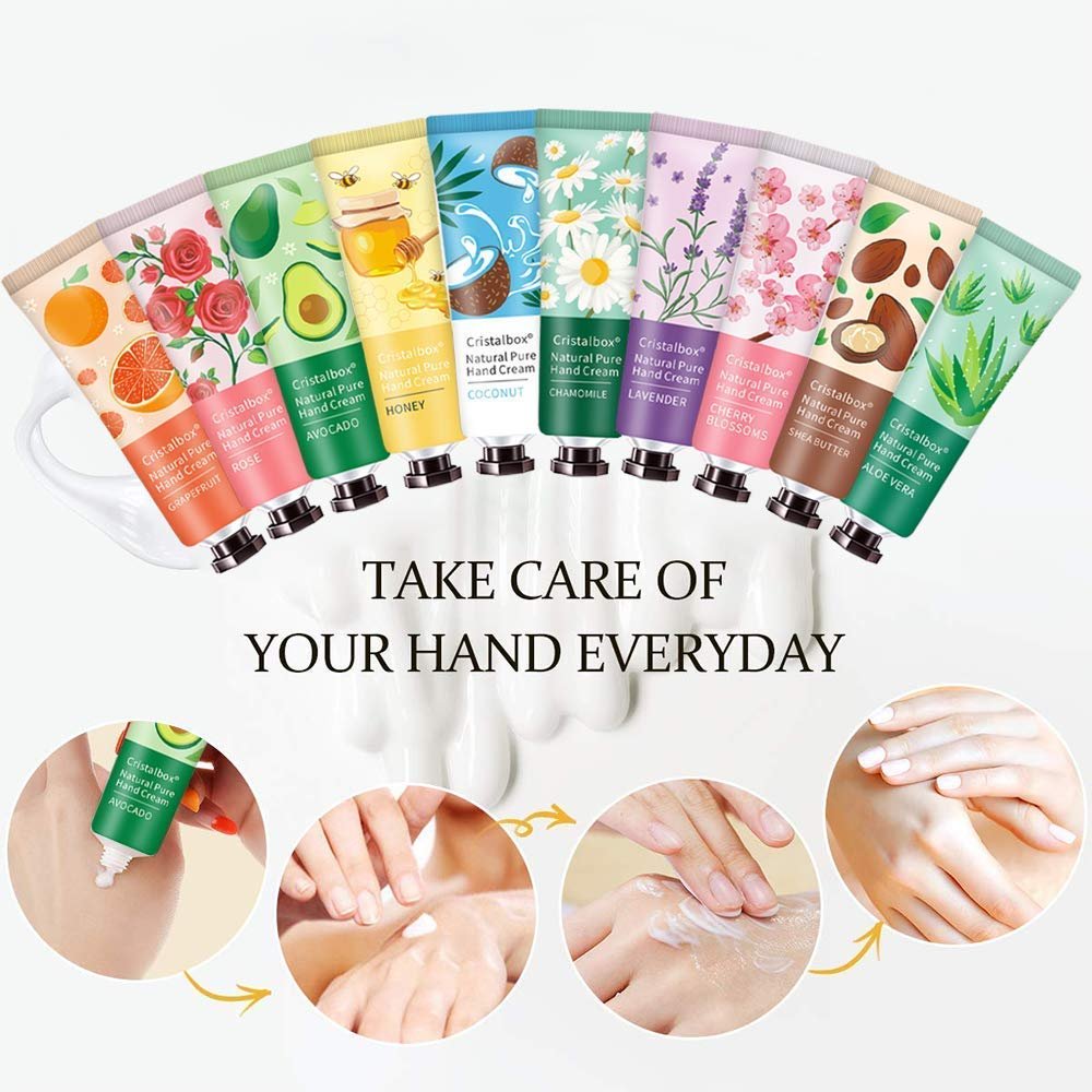 28-Pack Hand Lotion Gifts for Women – Natural Fragrance Hand Cream for Dry Cracked Hands, Bulk Set for Mom, Teacher, Nurse, Teen Girls Avelisse