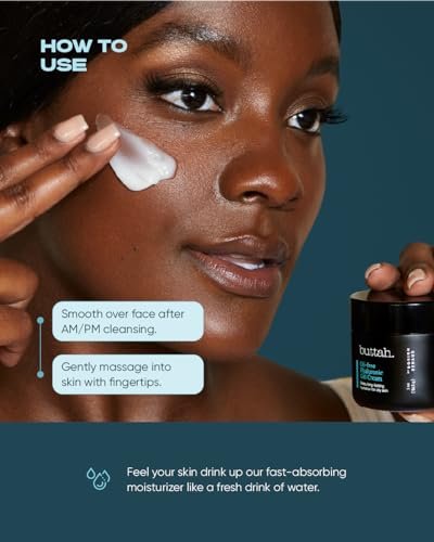 Buttah Skin by Dorion Renaud Oil-Free Hyaluronic Gel Cream - 2 oz Daily Moisturizer for Deep Hydration