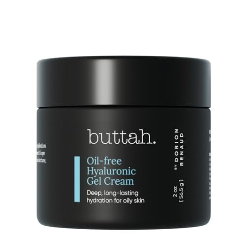 Buttah Skin by Dorion Renaud Oil-Free Hyaluronic Gel Cream - 2 oz Daily Moisturizer for Deep Hydration - görsel 2