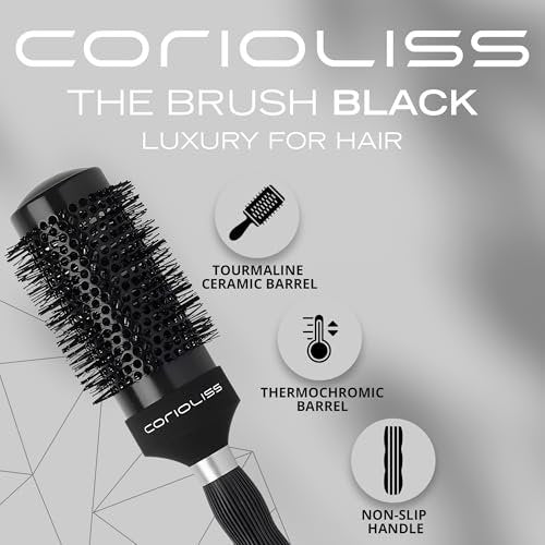 Corioliss Professional Ceramic Hair Roller Brush for Women – 53mm for Short Hair & Precise Styling - görsel 4