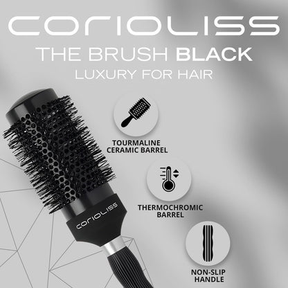 Corioliss Professional Ceramic Hair Roller Brush for Women – 53mm for Short Hair & Precise Styling