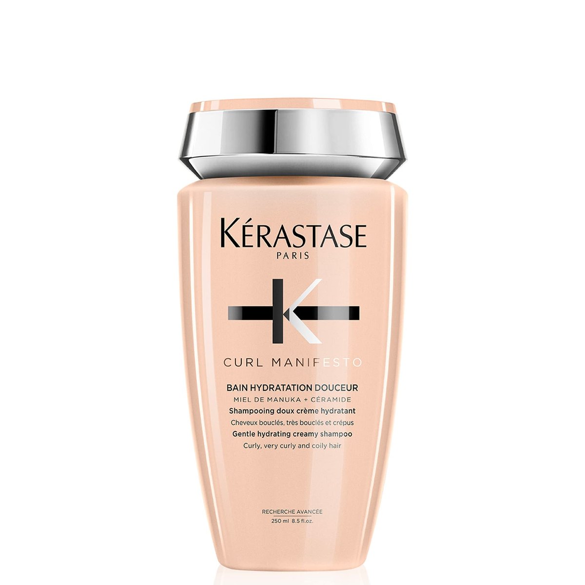 KÉRASTASE Curl Manifesto Hydratation Douceur Shampoo - Hydrates & Softens Wavy, Curly & Coily Hair, Removes Build Up, Reduces Frizz, 8.5 Fl Oz - görsel 1