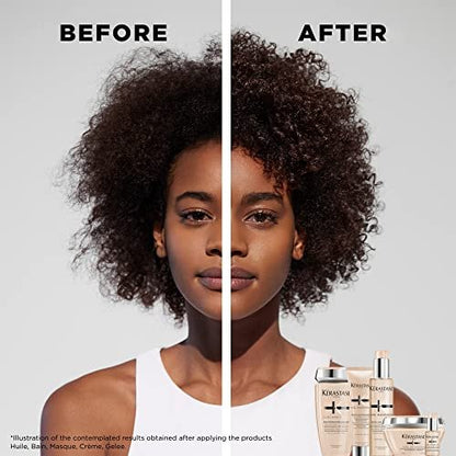 KÉRASTASE Curl Manifesto Hydratation Douceur Shampoo - Hydrates & Softens Wavy, Curly & Coily Hair, Removes Build Up, Reduces Frizz, 8.5 Fl Oz
