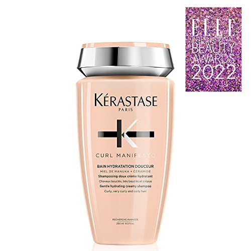 KÉRASTASE Curl Manifesto Hydratation Douceur Shampoo - Hydrates & Softens Wavy, Curly & Coily Hair, Removes Build Up, Reduces Frizz, 8.5 Fl Oz - görsel 16