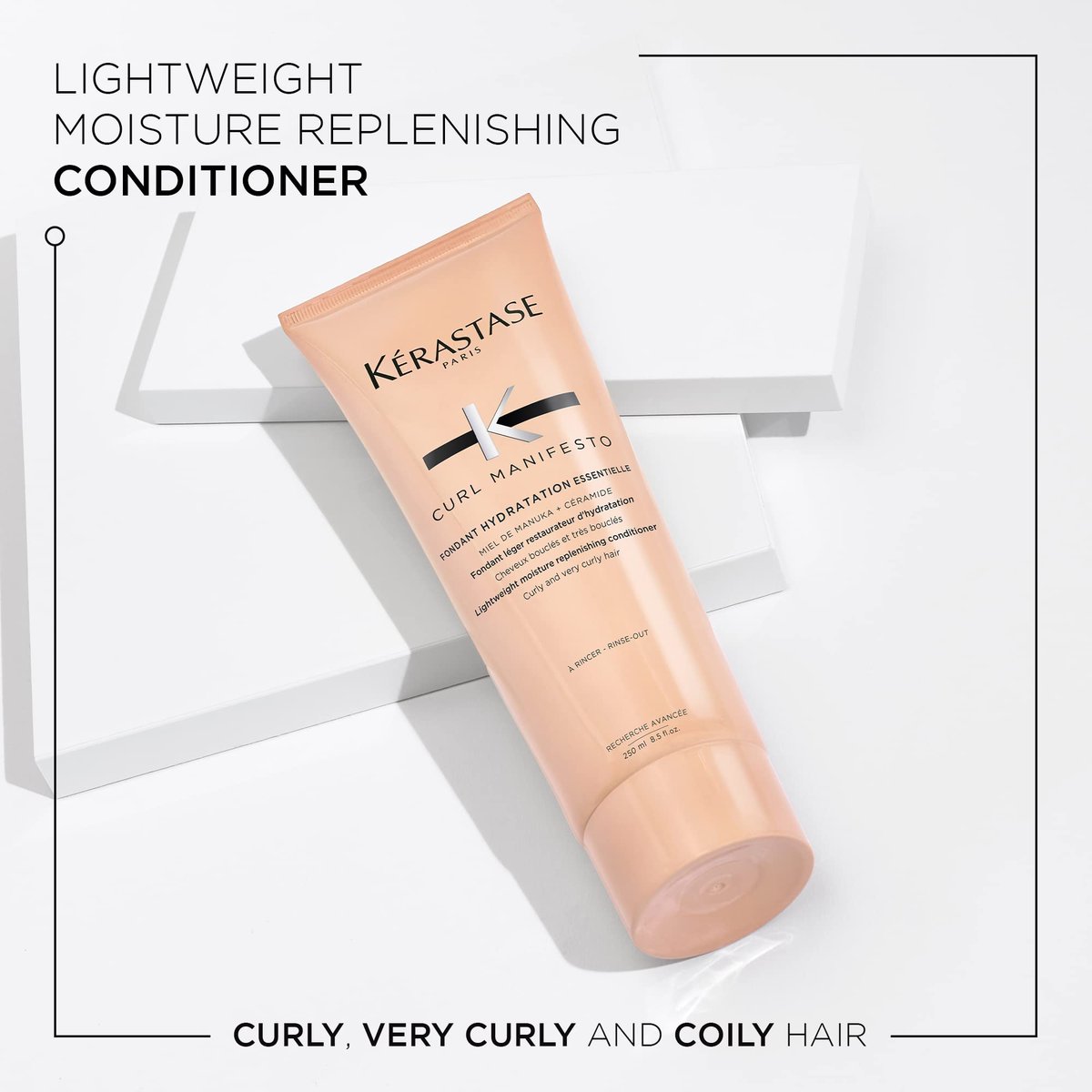 KÉRASTASE Curl Manifesto Hydratation Essentielle Conditioner - Lightweight Detangling & Frizz Control for Wavy, Curly & Coily Hair - 8.5 Fl Oz Avelisse