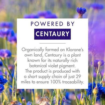 Klorane Plant-Based Purple Conditioner with Centaury - Brightens Blonde, Gray & White Hair - Neutralizes Yellow & Copper Tones - Paraben, Silicone & Sulfate Free - 6.7 fl oz Avelisse
