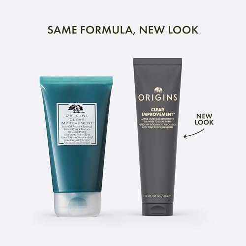 Origins Clear Improvement Detoxifying Cleanser - Pore Minimizing Face Wash with Bamboo Charcoal & Salicylic Acid, 5 Fl Oz Avelisse