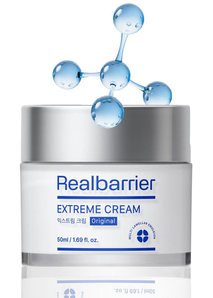Real Barrier Extreme Cream – Hydrating Korean Moisturizer with Hyaluronic Acid & Ceramides for Sensitive Skin, 1.69 fl oz