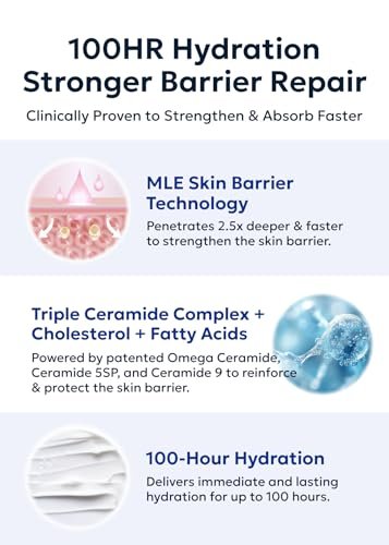 Real Barrier Extreme Cream – Hydrating Korean Moisturizer with Hyaluronic Acid & Ceramides for Sensitive Skin, 1.69 fl oz